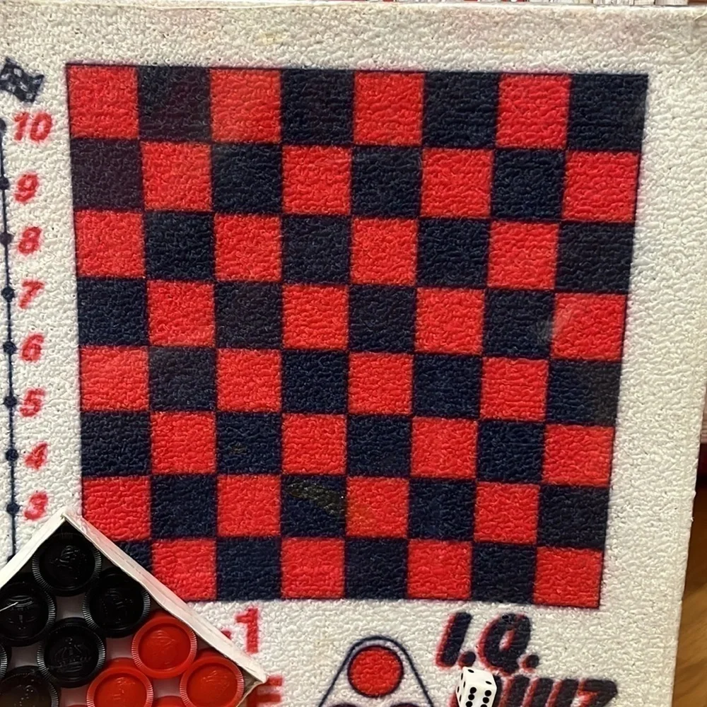 Vintage 97 Floor Game 4 in 1 Game Tile